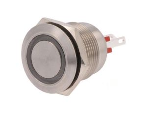 Przełącznik wandaloodporny Poz: 2 SPST-NO 0,05A/24VDC IP66 MPI002/28/RD