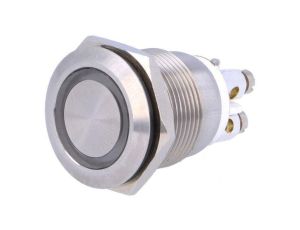 Przełącznik wandaloodporny Poz: 2 SPST-NO 0,05A/24VDC IP66 MPI002/TERM/WH