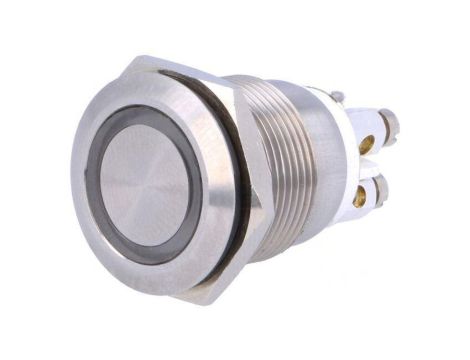 Przełącznik wandaloodporny Poz: 2 SPST-NO 0,05A/24VDC IP66 MPI002/TERM/WH