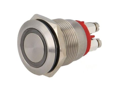 Przełącznik wandaloodporny Poz: 2 SPST-NO 0,05A/24VDC IP66 MPI002/TERM/RD