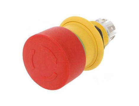 Przełącznik bezpieczeństwa 16mm Poz.stab 2 NC + NO x2 brak 61-6441.4097