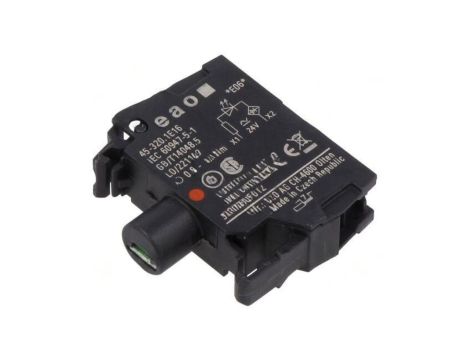 Element podświetlający 22mm 45 do płyty czołowej 24VAC 24VDC 45-320.1E16