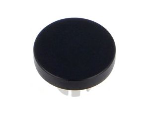 Soczewka do przycisku 22mm 61 czarny aluminium 61-9841.0