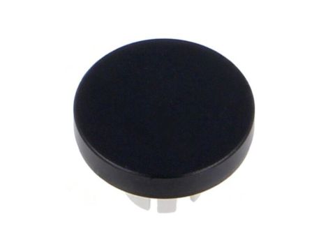 Soczewka do przycisku 22mm 61 czarny aluminium 61-9841.0