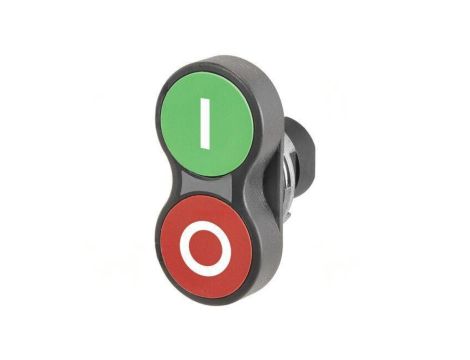 Przełącznik podwójny 22mm Poz.stab 1 czerwony/zielony IP65 46-2K31.15T0.000