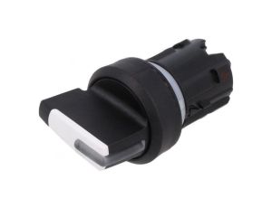 Przełącznik obrotowy 22mm Poz.stab 3 biały brak wystający 45-2819.1C90.003