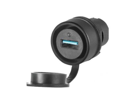 Gniazdo USB 3.0 A/A 22mm 46 Ø22,3mm IP20,IP66 (od czoła) 46-2Y49.101C.000
