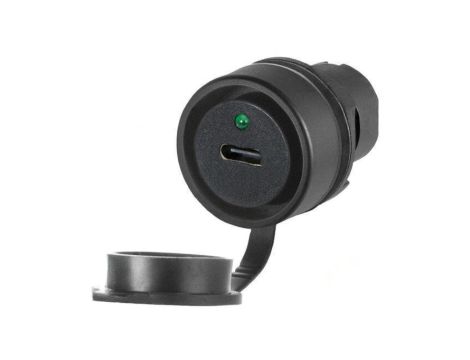 Gniazdo USB 3.0 C/A 22mm 46 Ø22,3mm IP20,IP66 (od czoła) 46-2Y50.101C.000