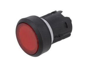 Przełącznik przyciskany 22mm Poz.stab 1 czerwony płaski 45 45-2231.11E0.000
