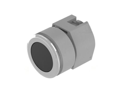 Przełącznik przyciskany 30mm Poz.stab 1 czarny brak IP65 704.012.018