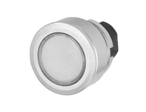 Przełącznik przyciskany 30mm Poz.stab 2 biały IP65 46 Poz 2 46-2234.4FK0.000