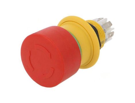 Przełącznik bezpieczeństwa 16mm Poz.stab 2 NC x2 czerwony 61-6441.4057