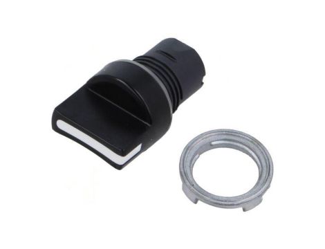 Przełącznik obrotowy 22mm Poz.stab 1 czarny brak IP65 46 46-2844.1CV0.008