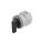 Przełącznik obrotowy 30mm Poz.stab 3 czarny/srebrny brak 704.093.018