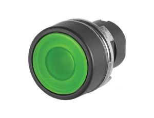 Przełącznik przyciskany 22mm Poz.stab 1 zielony IP65 płaski 46-2231.11H0.000