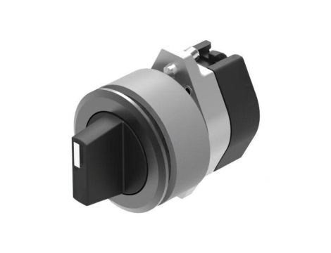 Przełącznik obrotowy 30mm czarny brak IP65 wystający OptoHiT 704.411.010KN