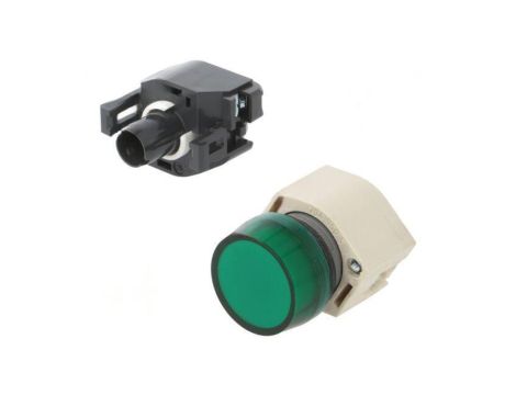 Lampka kontrolna 22mm OptoHiT Podśw BA9S,zależnie od oprawy 704.000.5