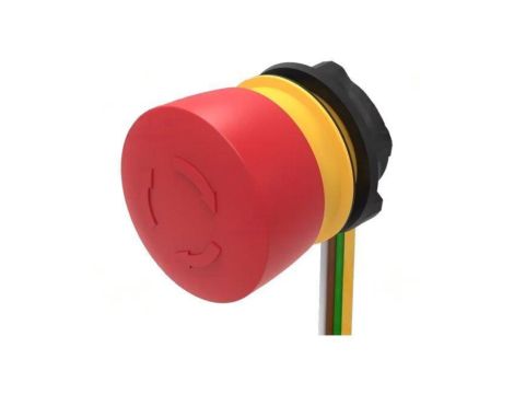 Przełącznik bezpieczeństwa 22mm Poz.stab 2 NC + NO czerwony 84-5530.0040