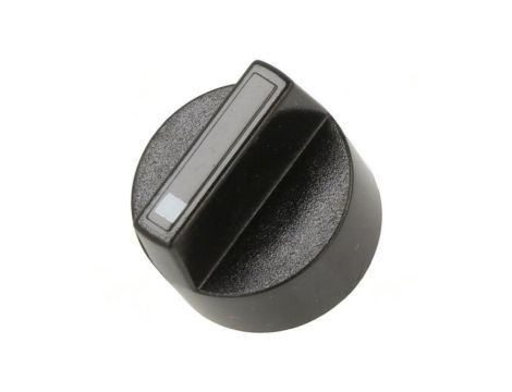 Pokrętło 61 Kolor przycisku czarny Ø18mm Korpus czarny 61-9028.0