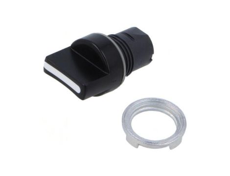 Przełącznik obrotowy 22mm Poz.stab 1 czarny brak IP65 46 46-280S.1CV0.008