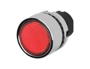 Przełącznik przyciskany 22mm Poz.stab 2 czerwony IP65 płaski 46-2234.31E0.000