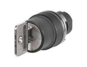 Przełącznik obrotowy z kluczem 22mm Poz.stab 2 brak IP65 46-290H.1000.7PD