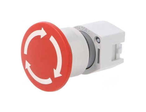Przełącznik bezpieczeństwa 22mm Poz.stab 2 czerwony brak 704.075.2