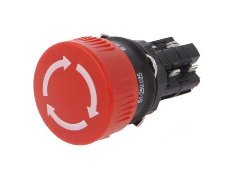 Przełącznik bezpieczeństwa 16mm Poz.stab 2 NC x2 + NO x2 51-259.025