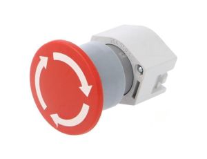 Przełącznik bezpieczeństwa 22mm Poz.stab 2 czerwony brak 704.074.2