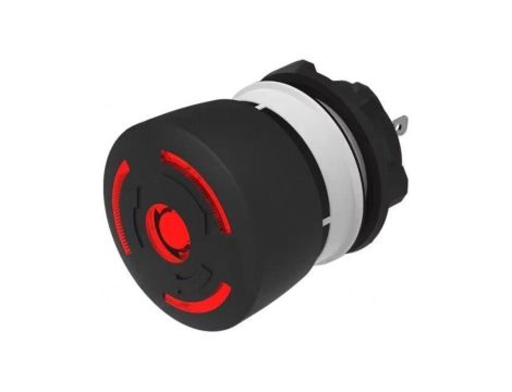 Przełącznik bezpieczeństwa 22mm Poz.stab 2 NC + NO czarny 84-6331.2B20