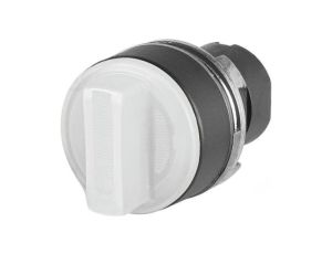 Przełącznik obrotowy 22mm Poz.stab 2 biały IP65 wystający 46-2W28.1CN0.001