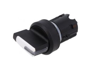 Przełącznik obrotowy 22mm Poz.stab 1 biały brak wystający 45-280S.1C90.003