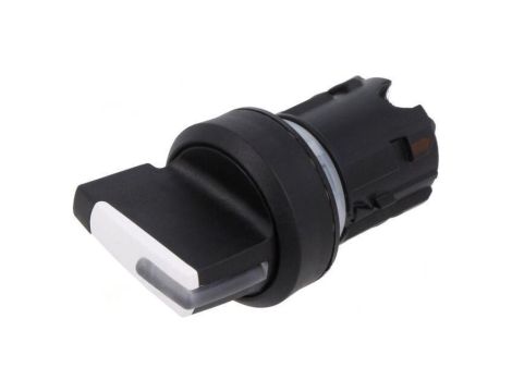 Przełącznik obrotowy 22mm Poz.stab 1 biały brak wystający 45-280S.1C90.003