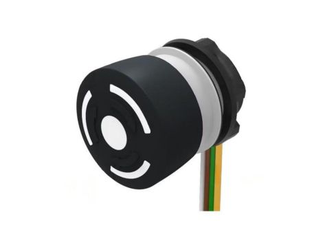 Przełącznik bezpieczeństwa 22mm Poz.stab 2 NC + NO czarny 84-6330.0040