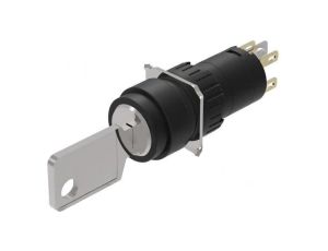 Przełącznik obrotowy z kluczem 16mm Poz.stab 2 NC + NO 51 51-135.022D