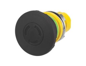 Przełącznik przyciskany 22mm Poz.stab 2 czarny brak IP65 46-2736.1910.000