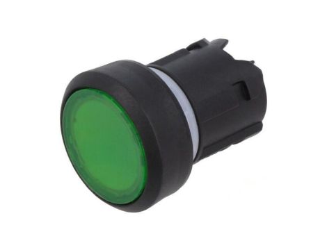 Przełącznik przyciskany 22mm Poz.stab 2 zielony płaski 45 45-2234.11H0.000