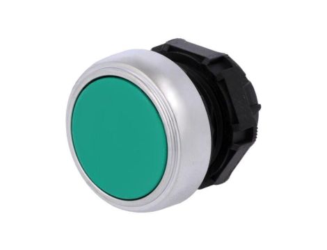Przełącznik przyciskany, Poz.stab: 1, zielony, brak, IP66, 22mm LPCB103