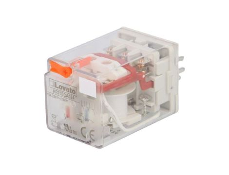 Przekaźnik elektromagnetyczny, 3PDT, Cewka: 24VAC, 10A/250VAC HR703CA024