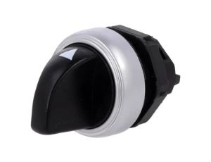 Przełącznik obrotowy, Poz.stab: 2, czarny, brak, IP66, Poz: 2, 22mm LPCS120