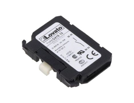 Styki pomocnicze, Przyłącze: zaciski śrubowe, czołowy, Styki: NO 11G41810