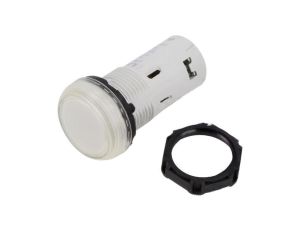 Lampka kontrolna, 230VAC, 22mm, Platinum LPMLM7