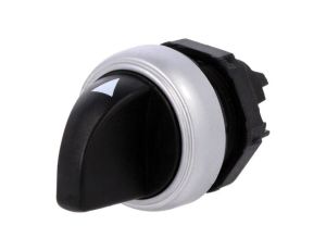 Przełącznik obrotowy, Poz.stab: 3, czarny, brak, IP66, Poz: 3, 22mm LPCS130