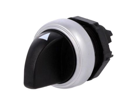 Przełącznik obrotowy, Poz.stab: 3, czarny, brak, IP66, Poz: 3, 22mm LPCS130