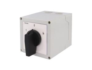 Przełącznik krzywkowy, Poz.stab: 3, 32A, 1-0-2, w obudowie, Poz: 3 GX3275P