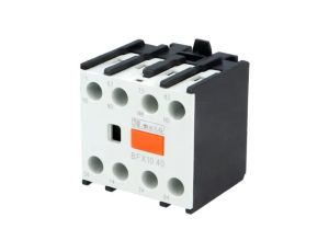 Styki pomocnicze, Przyłącze: zaciski śrubowe, czołowy, Styki: NO x4, BF BFX1040