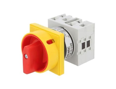 Przełącznik krzywkowy, Poz.stab: 2, 16A, 0-1, do wbudowania, Poz: 2 GX1610U25