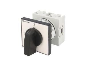 Przełącznik krzywkowy, Poz.stab: 2, 20A, 1-2, tablicowy, Bieguny: 1 GX2054U