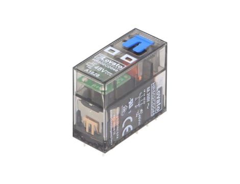 Przekaźnik elektromagnetyczny, DPDT, Cewka: 8A, 48VDC/250VAC HR502CD048