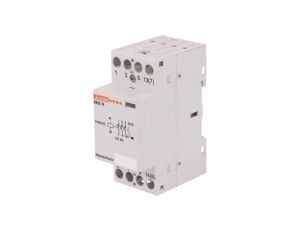 Stycznik 4-biegunowy instalacyjny, 32A, 24VAC, 24VDC, NO x4, CN32 CN3210024